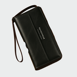 Nekintanti odinė piniginė