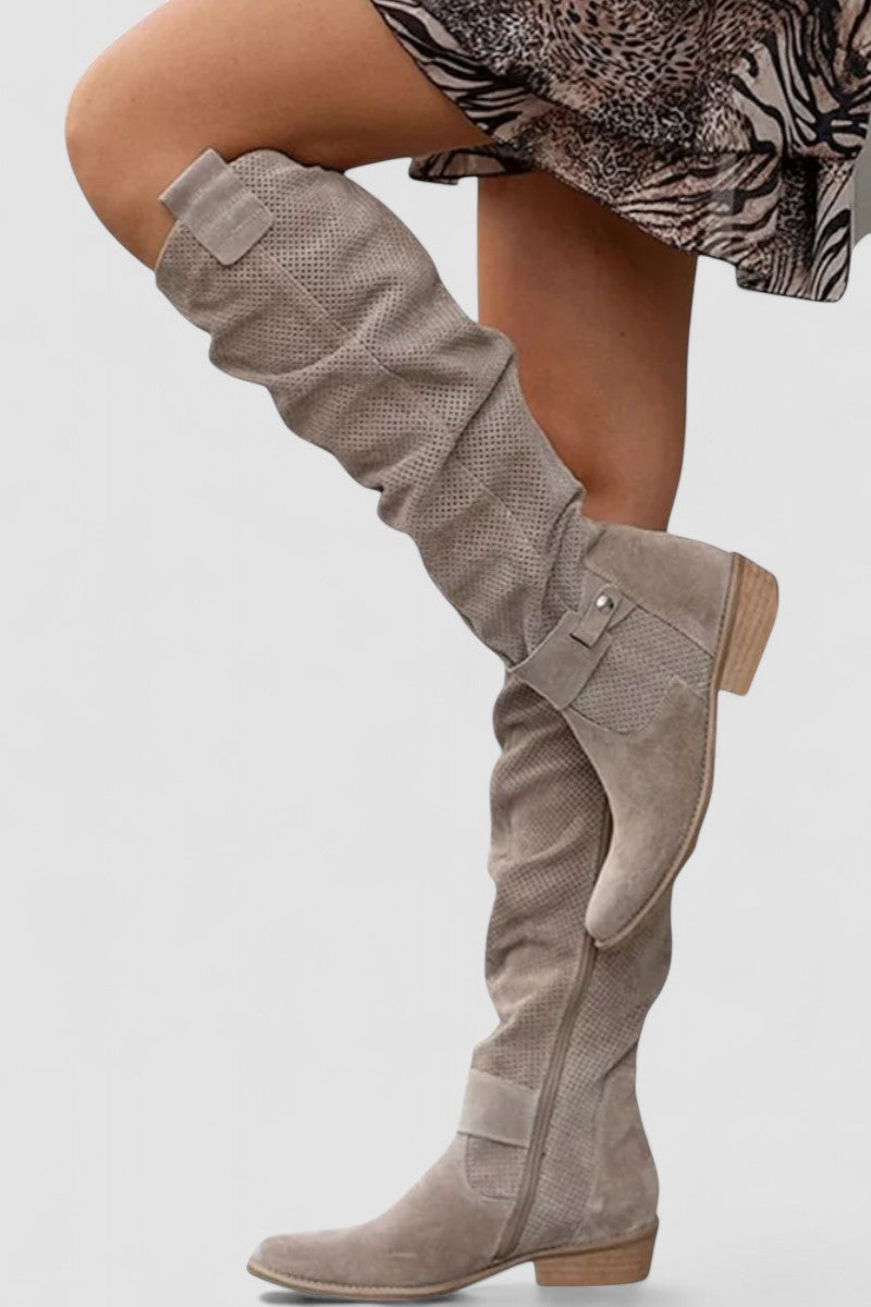 Žvaigždė | Elegantiški batai iki kelių