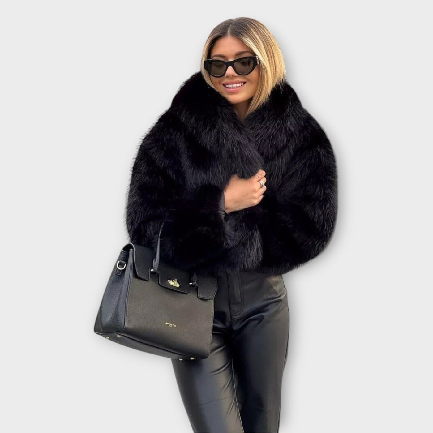 Margarida - Ožkos kailio paltas