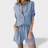 Matilde™｜Lengvas vasaros lino komplektas