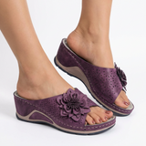 Ortopediniai sandalai iš minkštos odos su pėdos arkos palaikymu