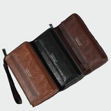 Nekintanti odinė piniginė