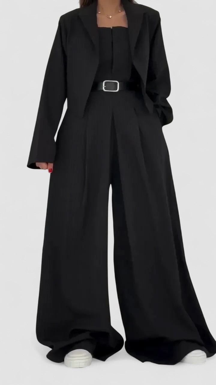 Maria™ - Moteriškas Komplektas Su Bustier + Švarku – Elegantiškas ir modernus stilius