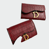 Prabangus odinis piniginė